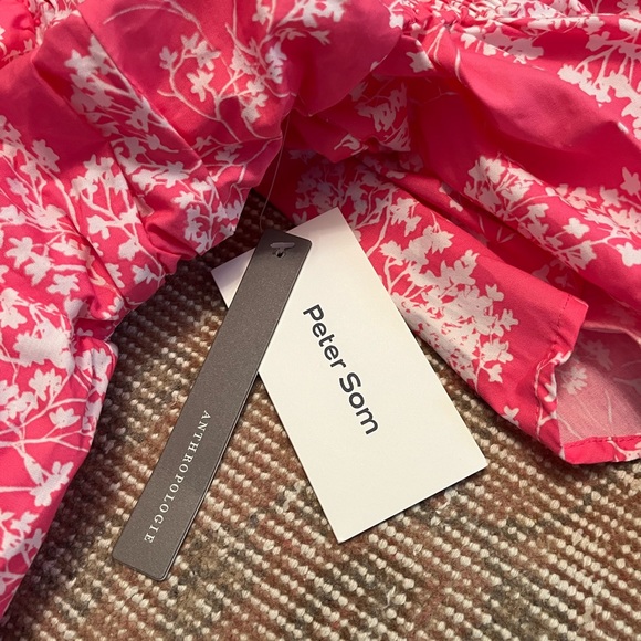 Peter Som for Anthropologie Floral Mini Dress Size XS - Picture 4 of 6